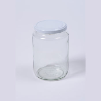 Konfitürenglas 770 ml rund aus Weissglas, ohne Deckel TO-82
