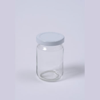 Konfitürenglas 107 ml rund aus Weissglas, ohne Deckel TO-48
